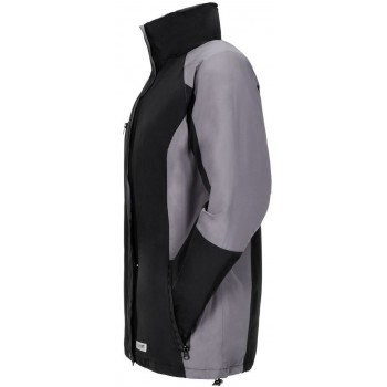 Veste Femme 3 en 1 avec polaire amovible Shape noir gris planam profil