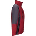 Veste Femme 3 en 1 avec polaire amovible Shape rouge gris planam profil