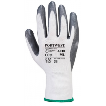 Gants manutention nylon enduit nitrile A310PW main droite
