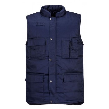 Gilet sans manche doudoune matelassée S414 marine PORWEST