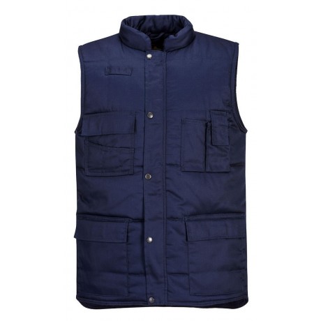 Gilet sans manche doudoune matelassée S414 marine PORWEST