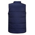 Gilet sans manche doudoune matelassée S414 marine PORWEST dos