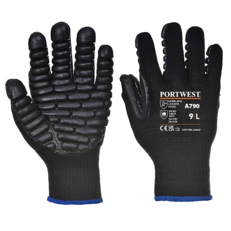 Gants anti vibration et impact A790 PORTWEST