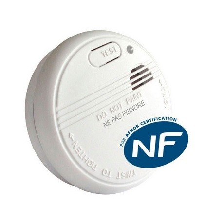 Détecteur autonome avertisseur de fumée NF Sécurama