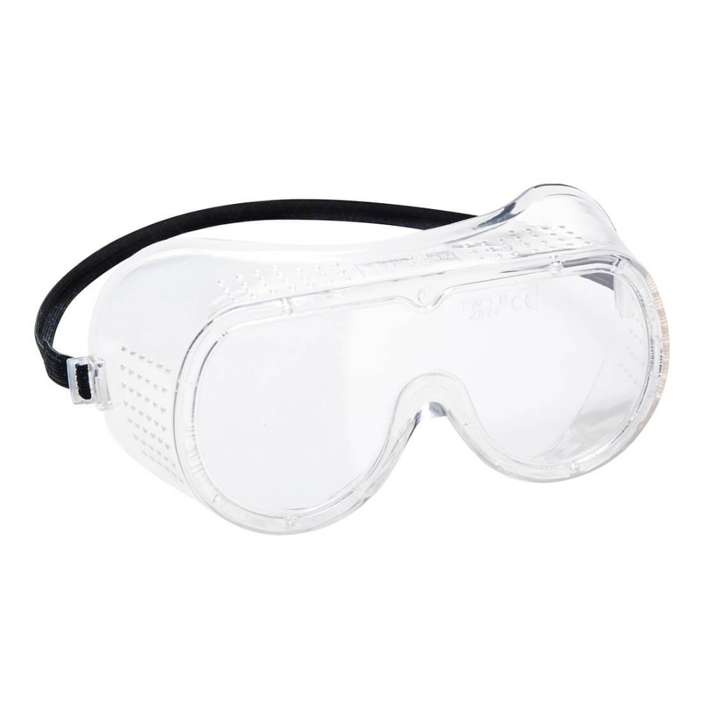 Lunette masque ventilation directe PW120 incolore PORTWEST