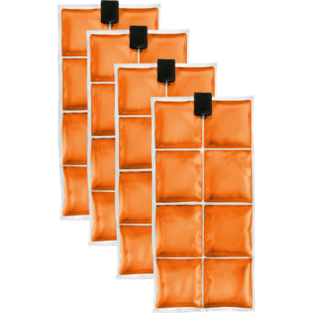 Pack 4 recharges refroidissements gilets 6.5°C TUAQ et SIKU INUTEQ