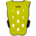 Gilet rafraichissant BODYCOOL SMART COOLOVER INUTEQ jaune dos
