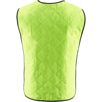 Gilet ECO rafraîchissant évaporation BODYCOOL basique jaune dos