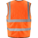 Gilet HV rafraîchissant Bodycool 2BSFE H2O INUTEQ orange dos