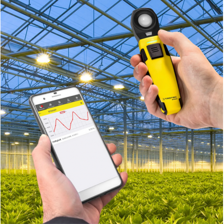 Luxmetre BF06WP pour smartphone plage 0 - 40.000 lx