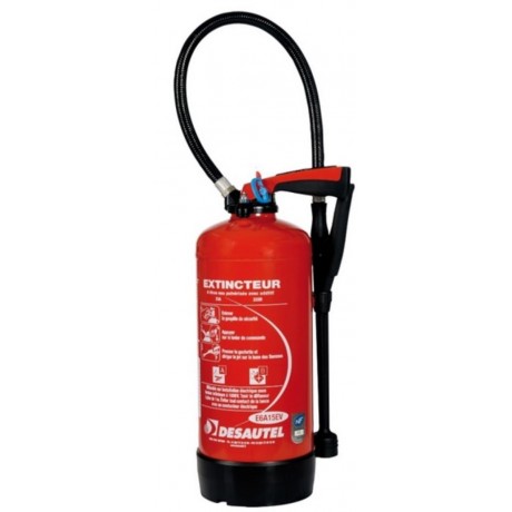 Extincteur Eau Pulverisée avec Additif + Antigel 6 l DESAUTEL