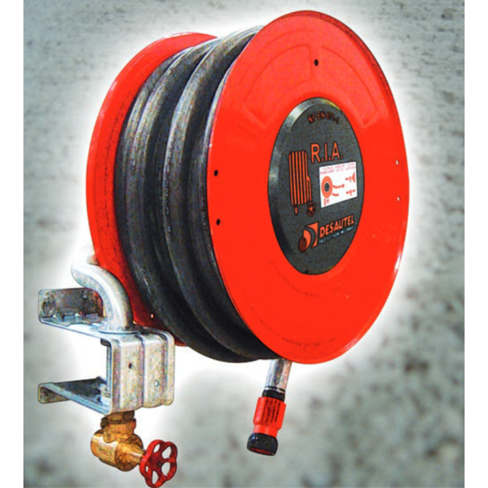 Robinet d'incendie arme pivotant lutte incendie RIA DESAUTEL Robinet d'incendie arme pivotant lutte incendie RIA DESAUTEL