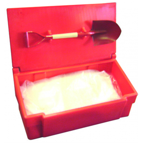 Bac à Sable professionnel incendie avec pelle 100 l DESAUTEL