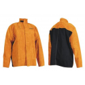 Veste soudeur en cuir coutures kevlar dos ignifugé WELTEK