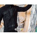 Veste Polaire CROFT Noir Gris Polyester 350gr DASSY
