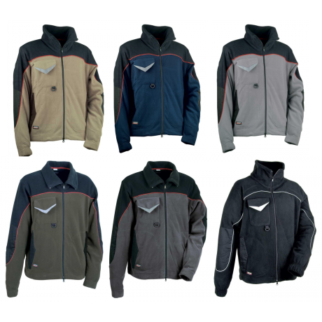 Veste de travail en tissus polaire Rider 280 grammes COFRA