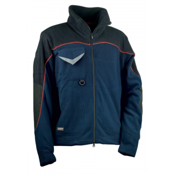 Polaire de travail confort Rider 2802 grammes COFRA navy