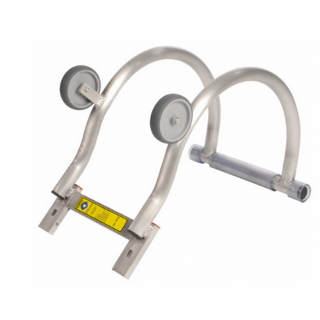 Crochet de faitage aluminium pour échelle aluminium