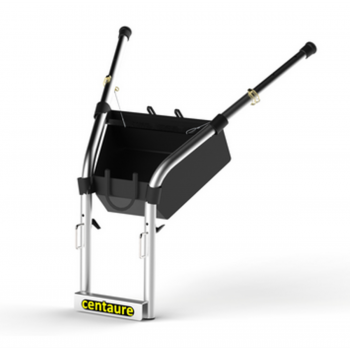 Écarteur de mur télescopique pour échelle