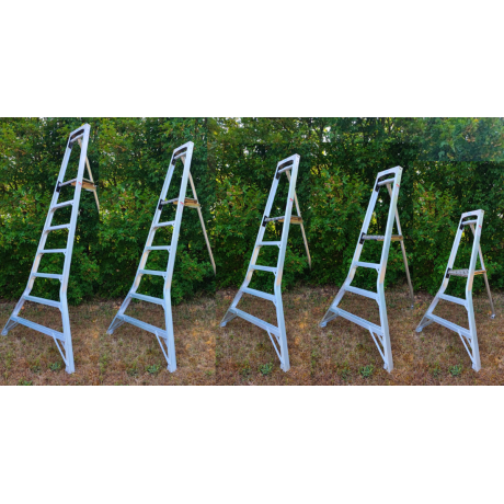 Echelle plateforme fruitière tripode arboriculture MIMAX