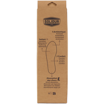 Présentation semelle SEB pour bottes ou chaussures SOLIDUR