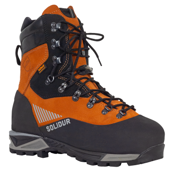 Chaussure forestière anti coupure S3 Classe 3 LOGWOOD Solidur Brown