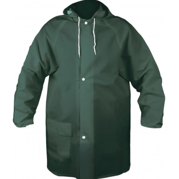 Veste de pluie verte imperméable résitante PTU 350 CHATARD