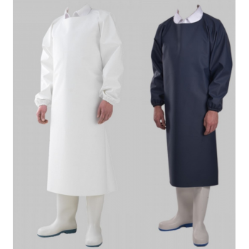 Tablier de traite à manche nitrile ROMEO MANULATEX I Sécurama