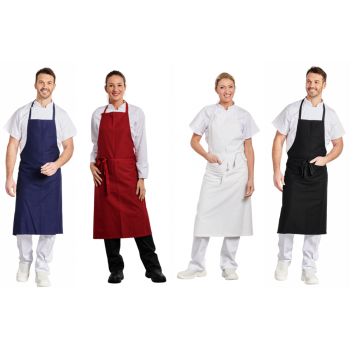 Tablier bavette coton 90 X 105 jardinage cuisine