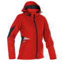 Veste de travail femme SOFTSHELL Gravity Dassy rouge