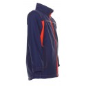 Veste Softshell enfant BASLT NEON Planam marine orange profil