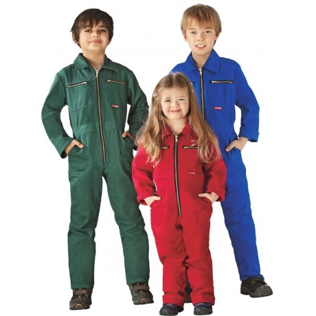 Combinaison de travail enfant Junior 100&nbsp;% coton PLANAM