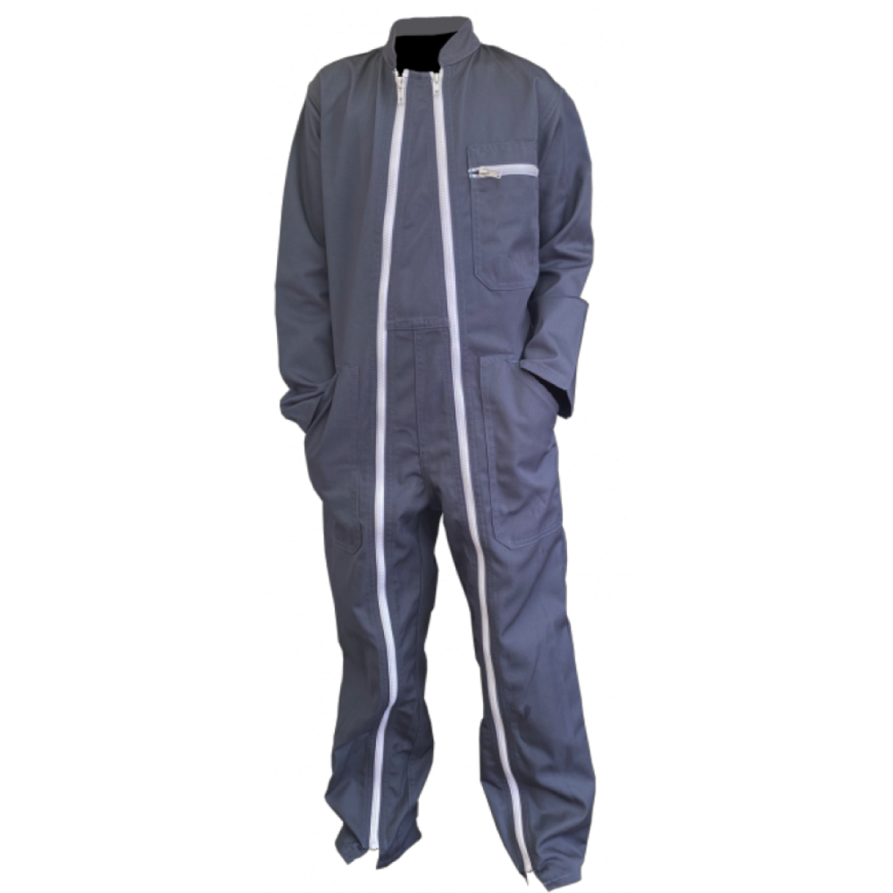 Combinaison travail enfant junior 2 ZIPS grise PBV Sécurama Combinaison travail enfant junior 2 ZIPS grise PBV Sécurama