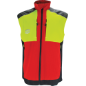 Veste de travail bucheron non protégée INFINITY SOLIDUR rouge