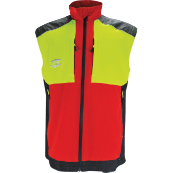 Veste de travail bucheron non protégée INFINITY SOLIDUR rouge