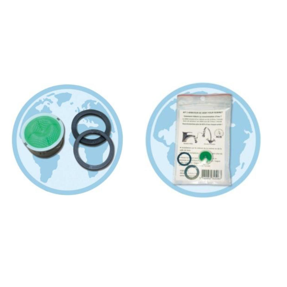 Economie d'eau kit aérateur mousseur pour 1 robinet