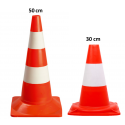 Cone de chantier route TRAFIC CONE non lesté