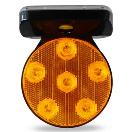 Lampe flash à leds solaire magnétique