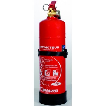 Extincteur poudre polyvalente ABC 2 kg pression permente
