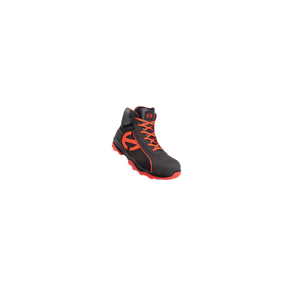 Chaussure sécurité haute RUN-R 300 HIGH S3 Noir / Orange Nubuck huilé Chaussure sécurité haute RUN-R 300 HIGH S3 Noir / Orange Nubuck huilé