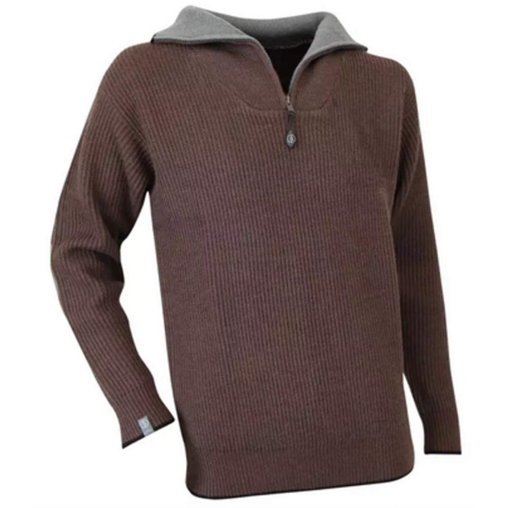 Pull de travail camionneur CACAO LMA DIJON maron