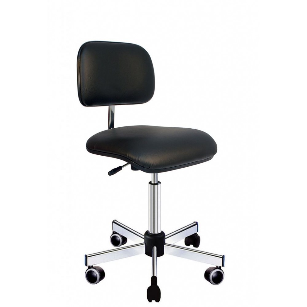 Siège ergonomique ajustable et réglable en vinyle Siège ergonomique ajustable et réglable en vinyle