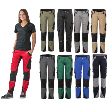 Pantalon de travail femme NORIT insert élasthanne PLANAM