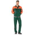 Blouson de travail Visline PLANAM vert orange ardoise