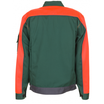 Blouson de travail Visline PLANAM vert orange ardoise dos