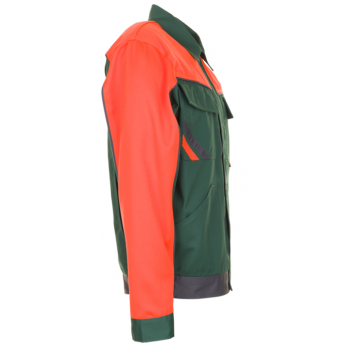 Blouson de travail Visline PLANAM vert orange ardoise profile