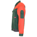 Blouson de travail Visline PLANAM vert orange ardoise profile