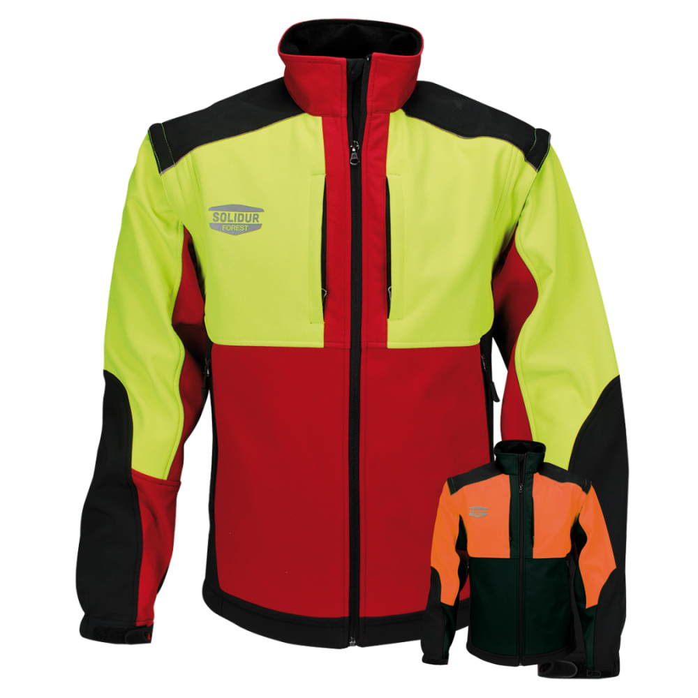 Veste de travail SOFTSHELL WODA manches amovibles