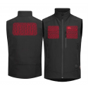 Partie chauffante du gilet