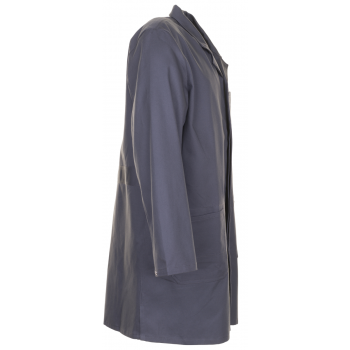 Blouse coton grise profil